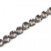 Non magnetic Hematite Beads, Donut, 12mm, black, Grade A, Length:15.5 Inch, Sold By Strand
